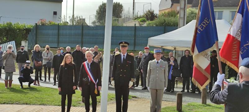 Cérémonie d'hommage aux victimes d'actes terroristes Melgven