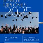remise de diplomes Saint Joseph Saint Marc Brevet Bac BTS
